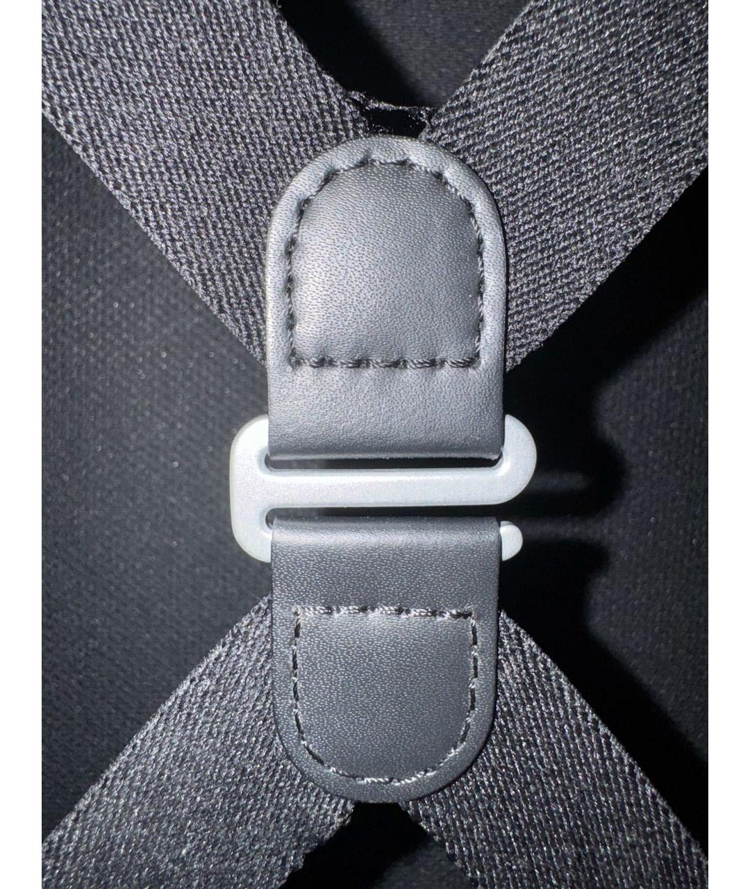 LOUIS VUITTON Антрацитовый канва чемодан, фото 5