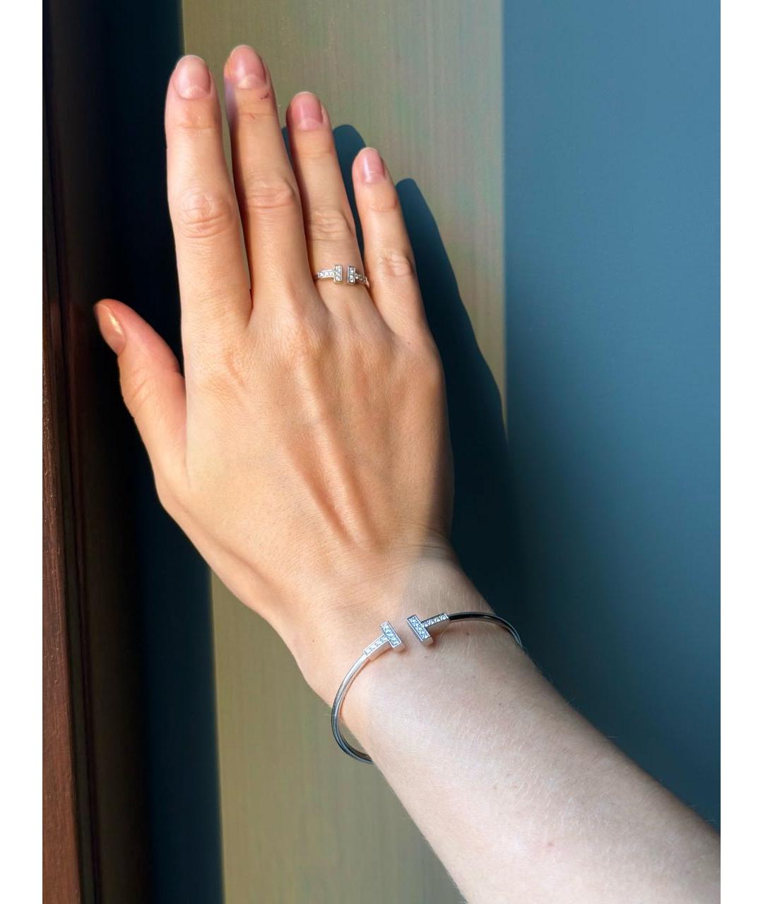 TIFFANY&CO Белый браслет из белого золота, фото 2