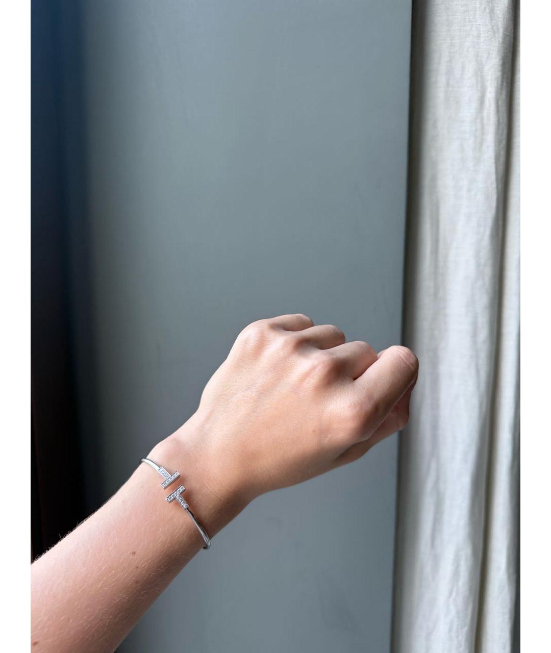 TIFFANY&CO Белый браслет из белого золота, фото 5