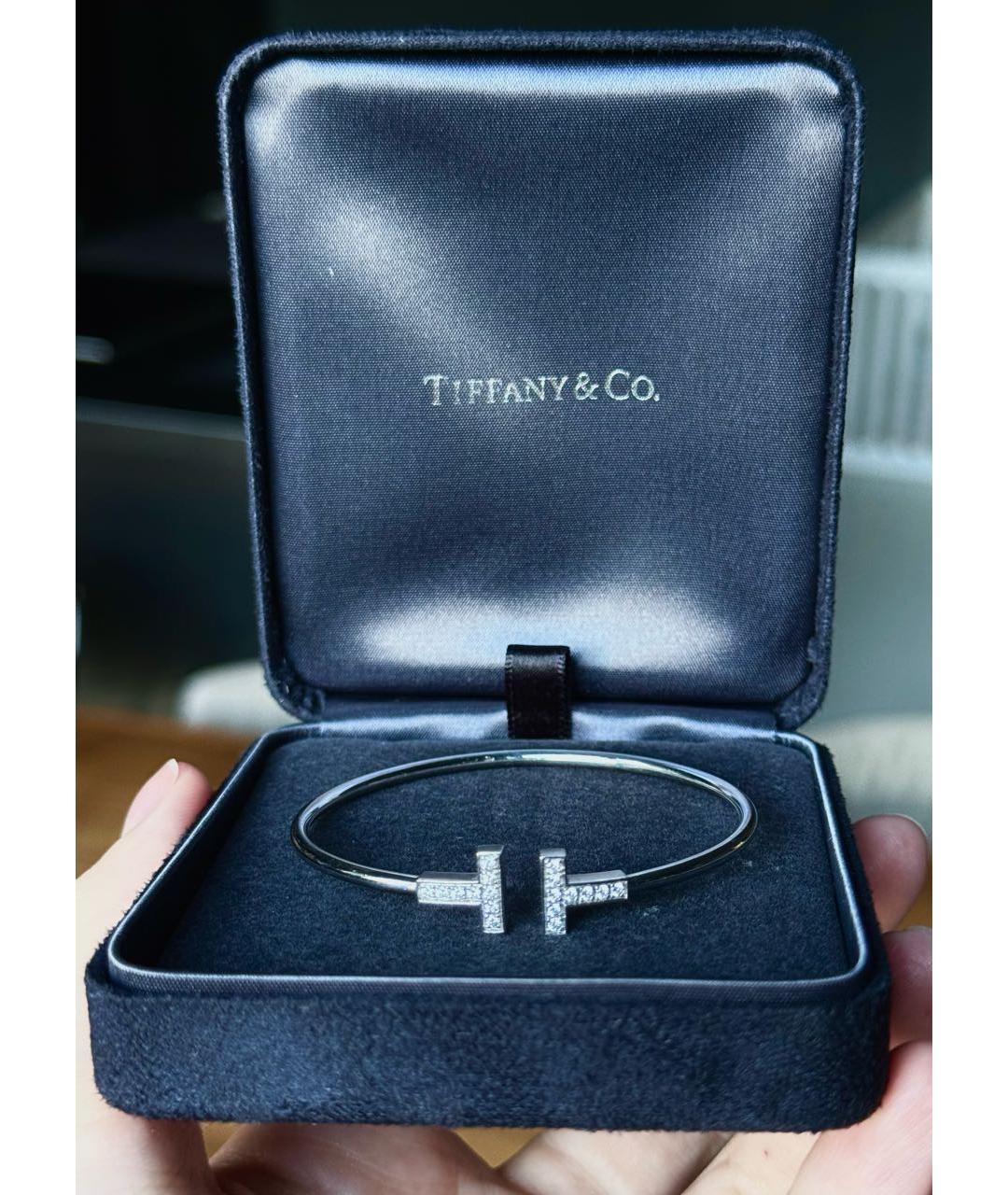TIFFANY&CO Белый браслет из белого золота, фото 7