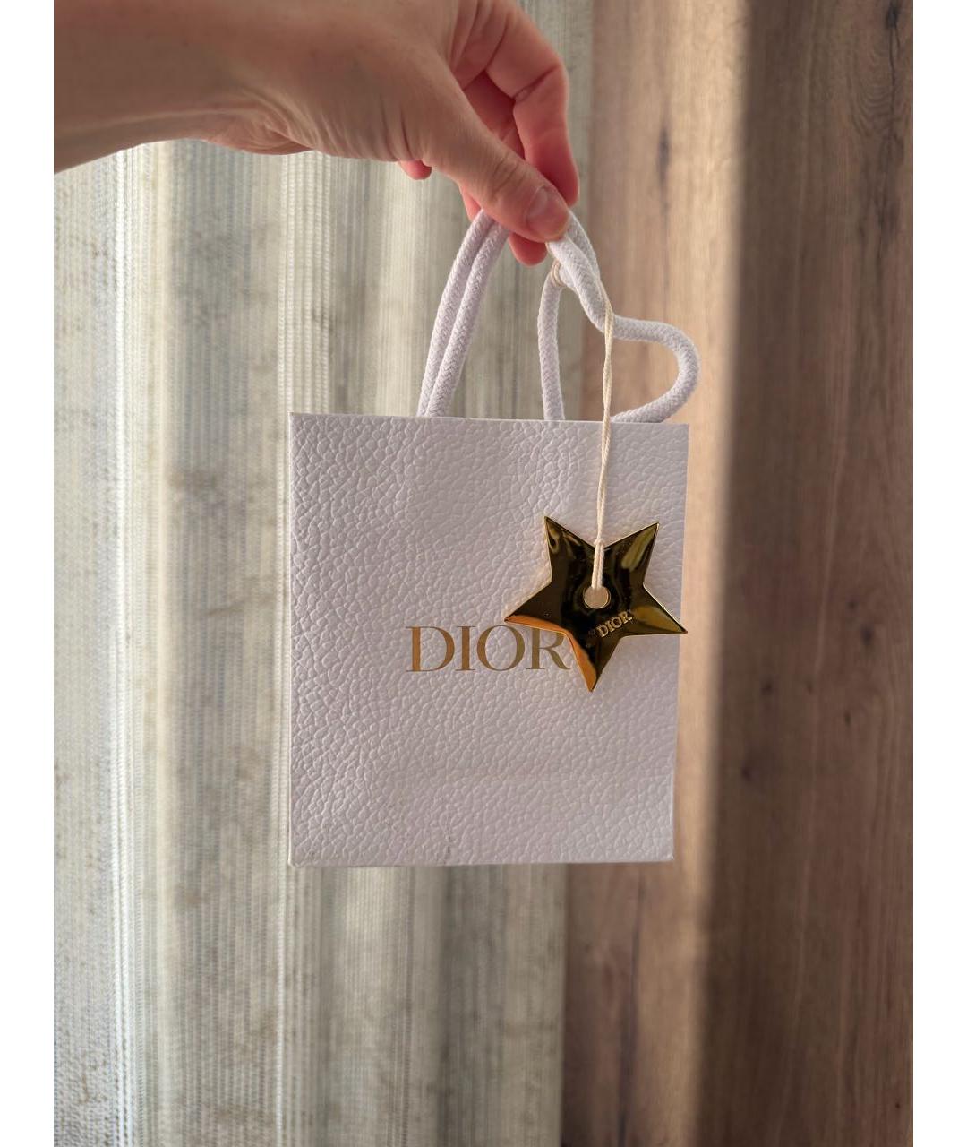 CHRISTIAN DIOR Серебряные металлические серьги, фото 4