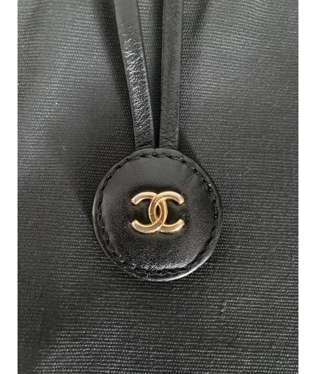 CHANEL Черная сумка тоут, фото 5