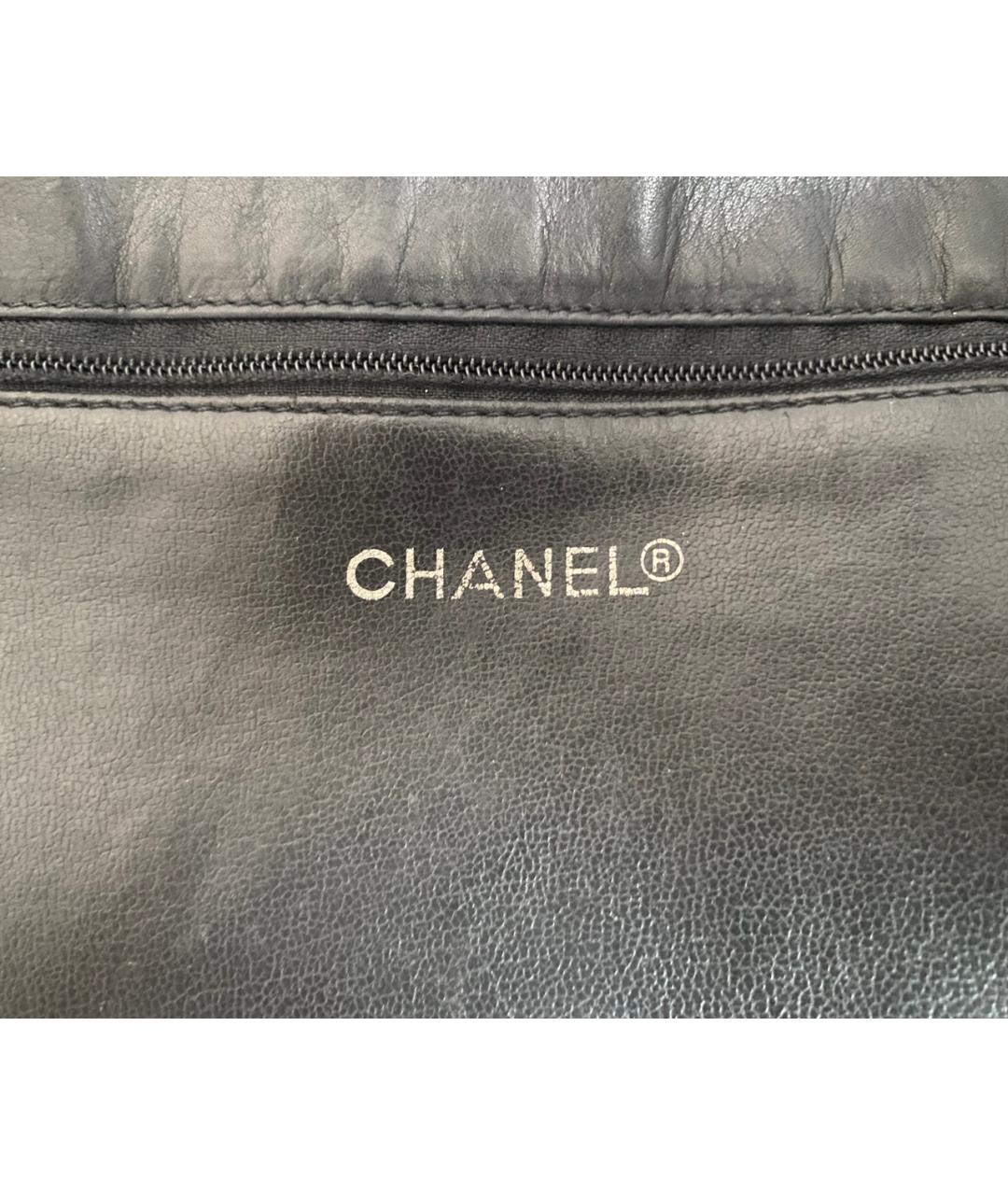 CHANEL Черная сумка тоут, фото 6