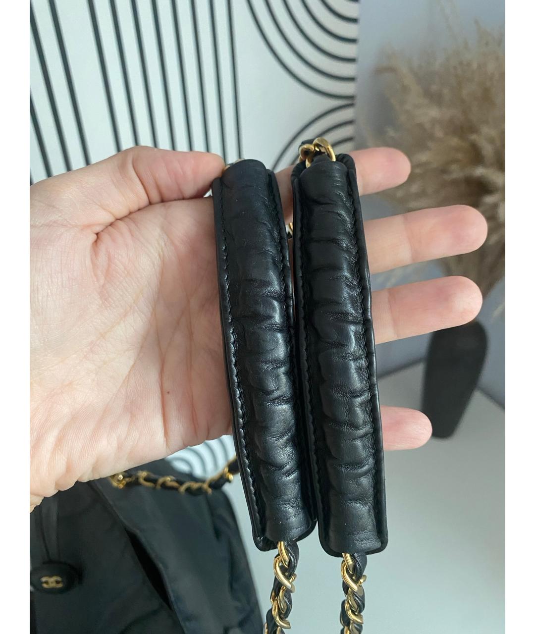 CHANEL Черная сумка тоут, фото 4