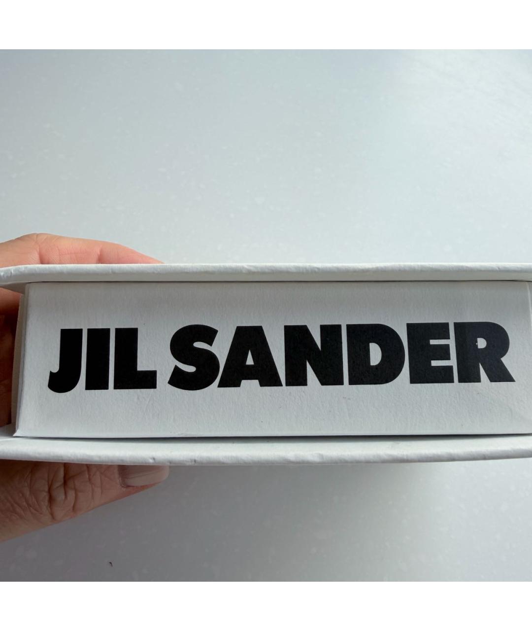 JIL SANDER Коралловые металлические серьги, фото 5