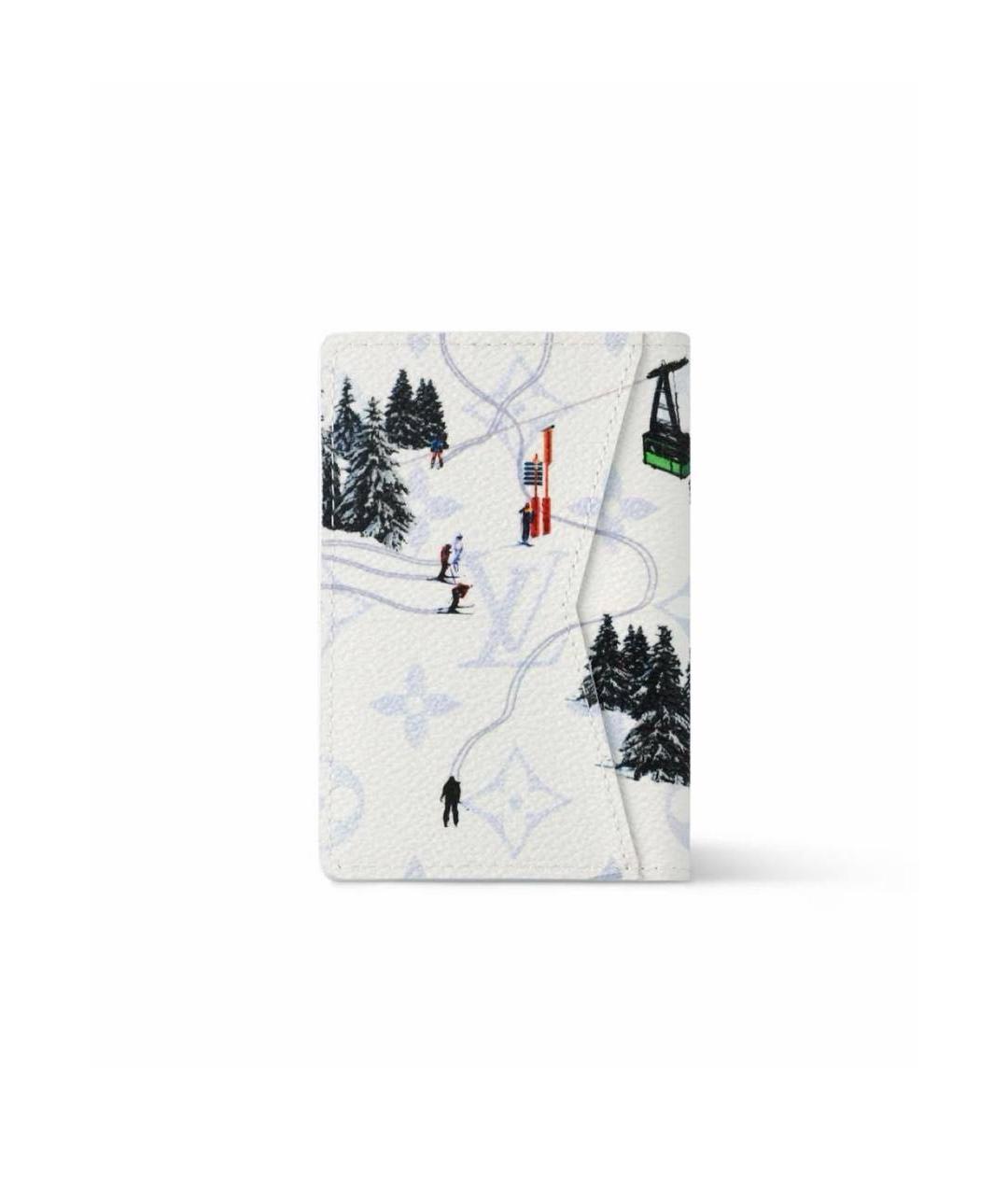 LOUIS VUITTON Белый кардхолдер, фото 3