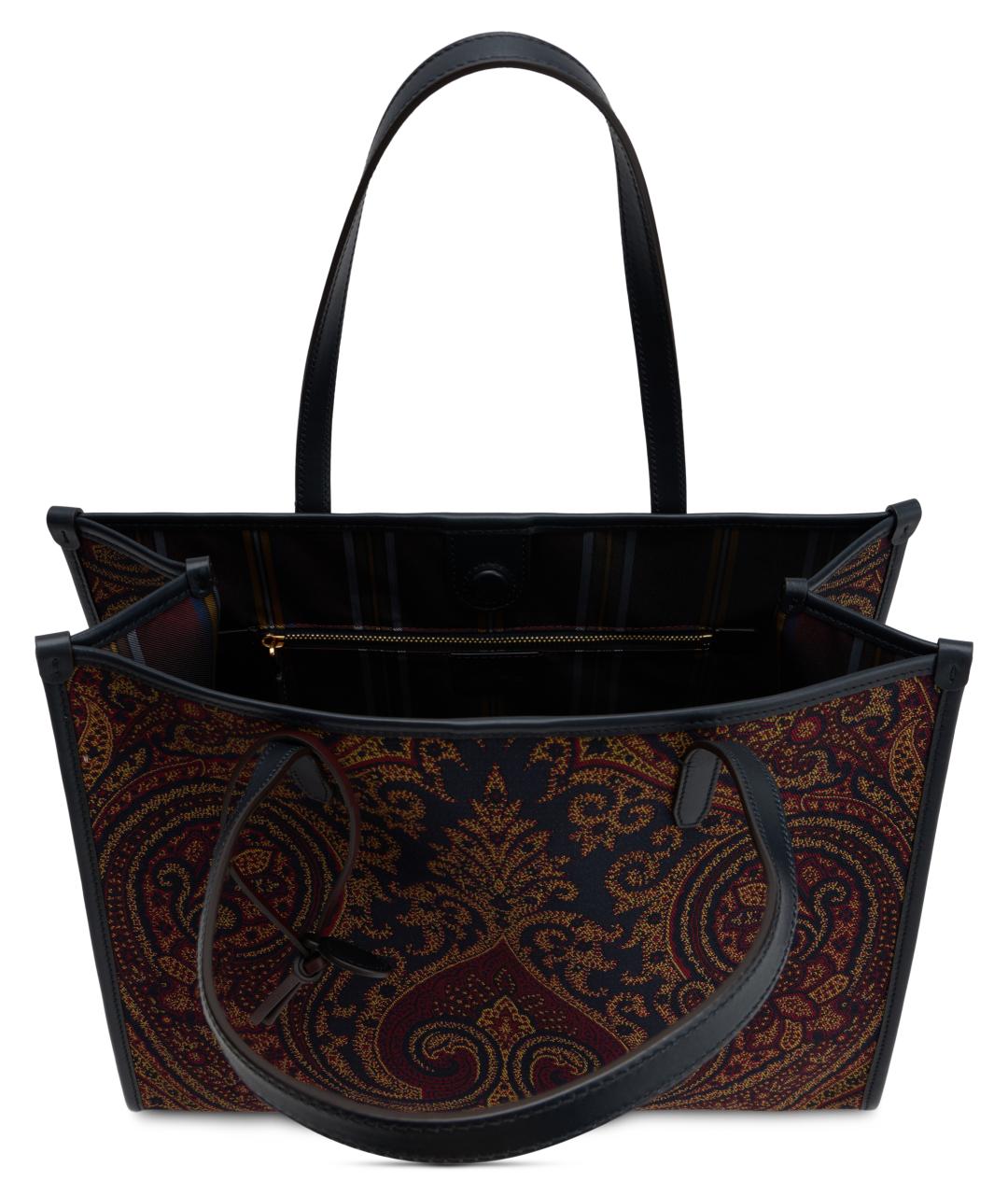 ETRO Мульти хлопковая сумка тоут, фото 4