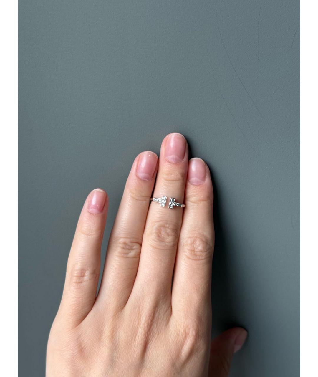 TIFFANY&CO Белое кольцо из белого золота, фото 3