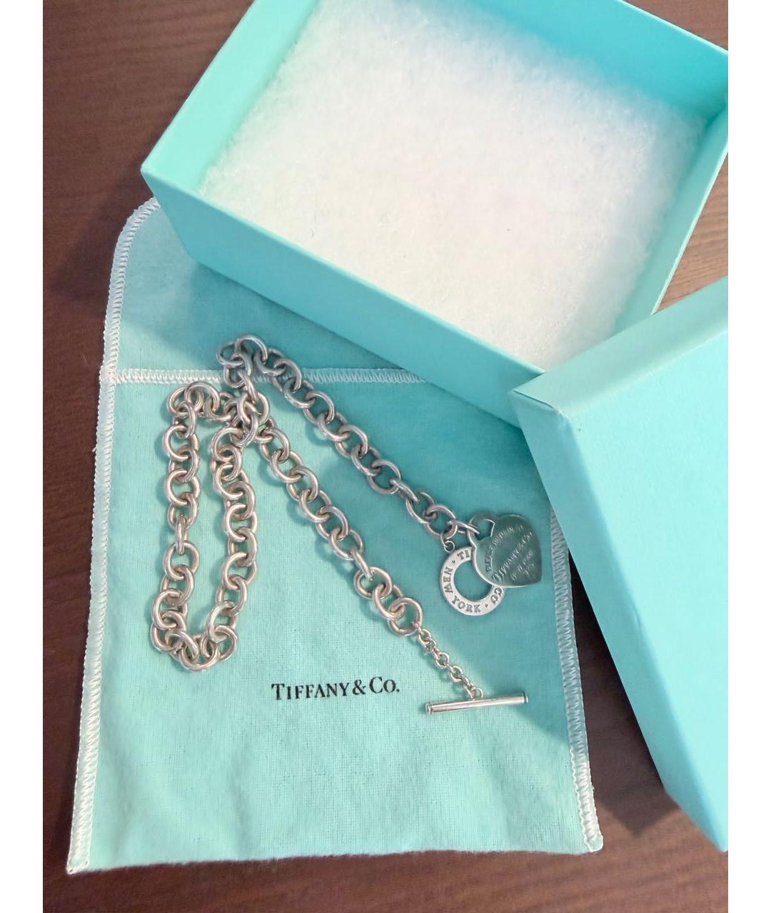 TIFFANY&CO Серебряное серебряное колье, фото 2