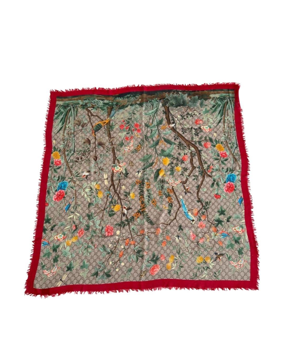 GUCCI Мульти хлопковый платок, фото 1
