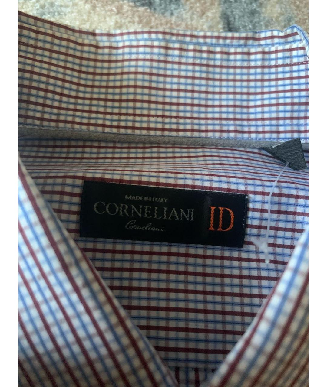 CORNELIANI Белая хлопковая классическая рубашка, фото 2