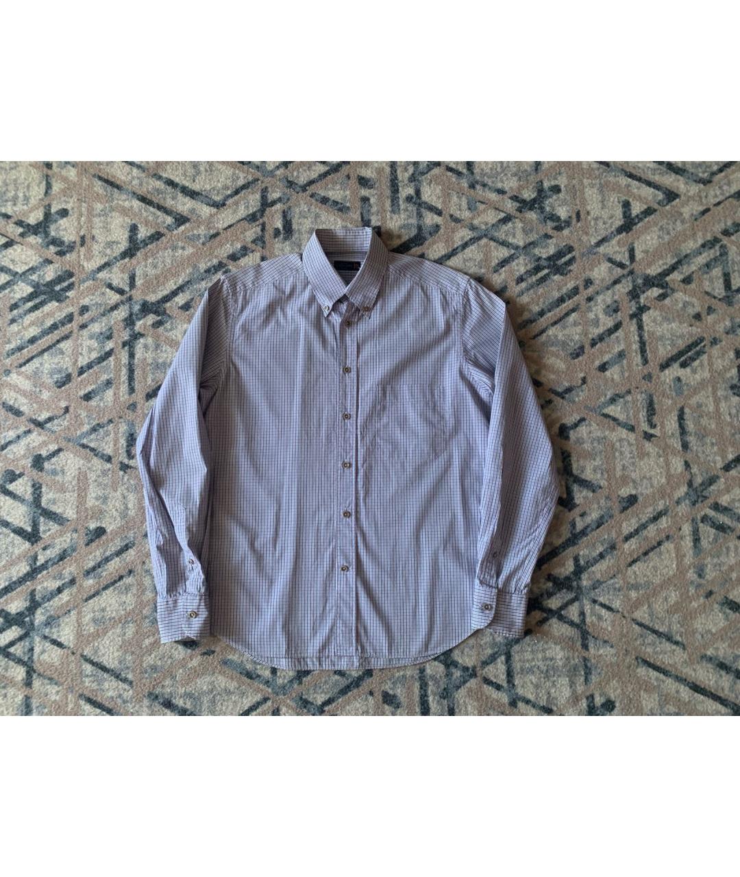 CORNELIANI Белая хлопковая классическая рубашка, фото 6
