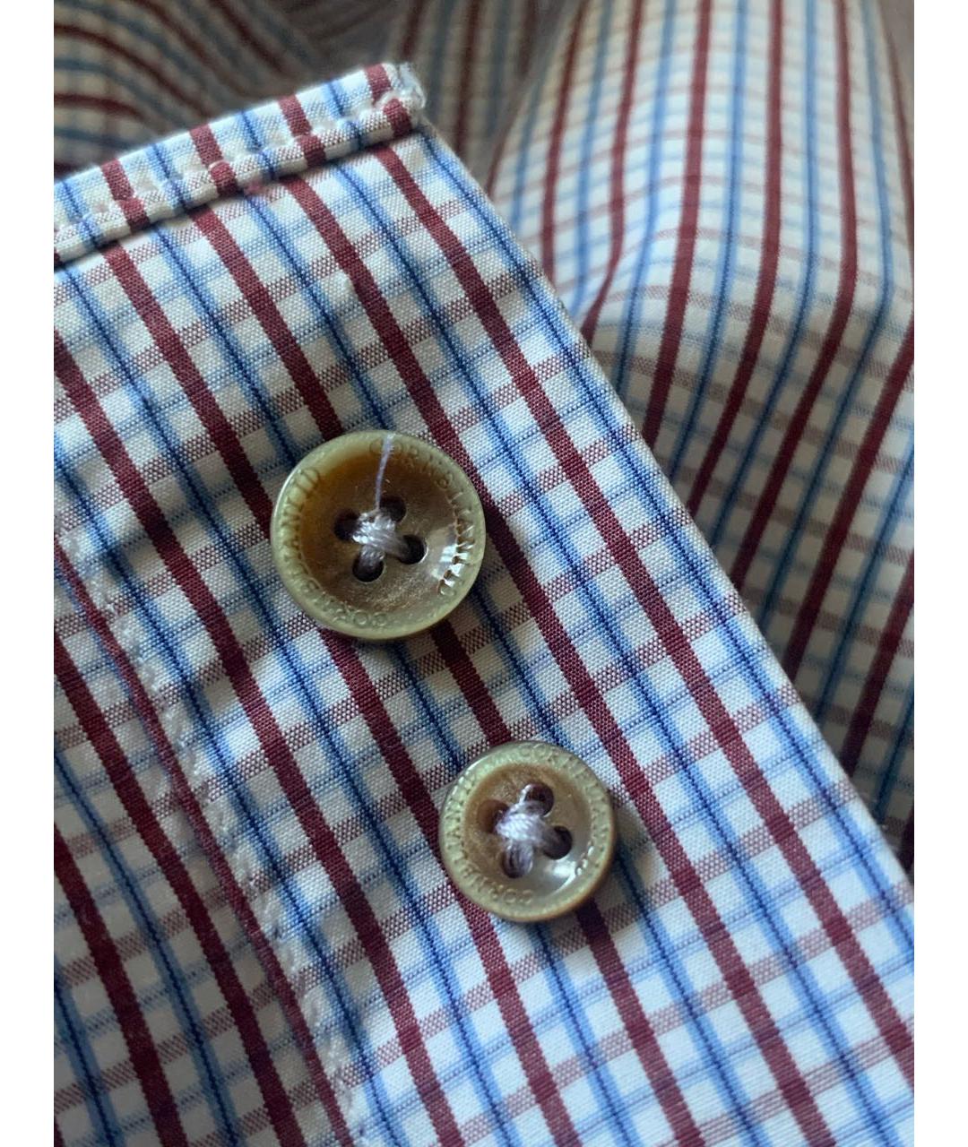 CORNELIANI Белая хлопковая классическая рубашка, фото 3