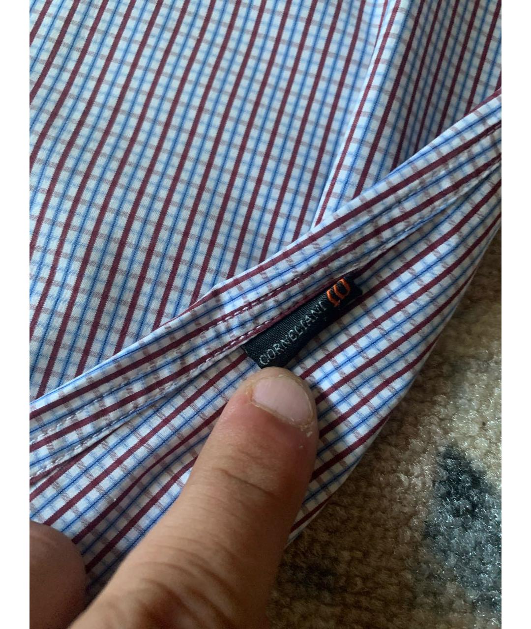 CORNELIANI Белая хлопковая классическая рубашка, фото 4