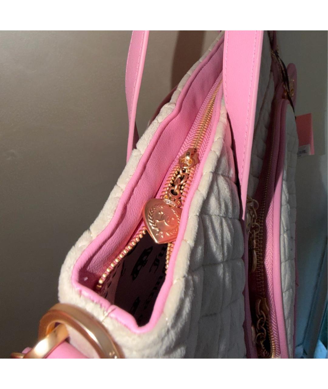 JUICY COUTURE Бежевая дорожная/спортивная сумка, фото 7
