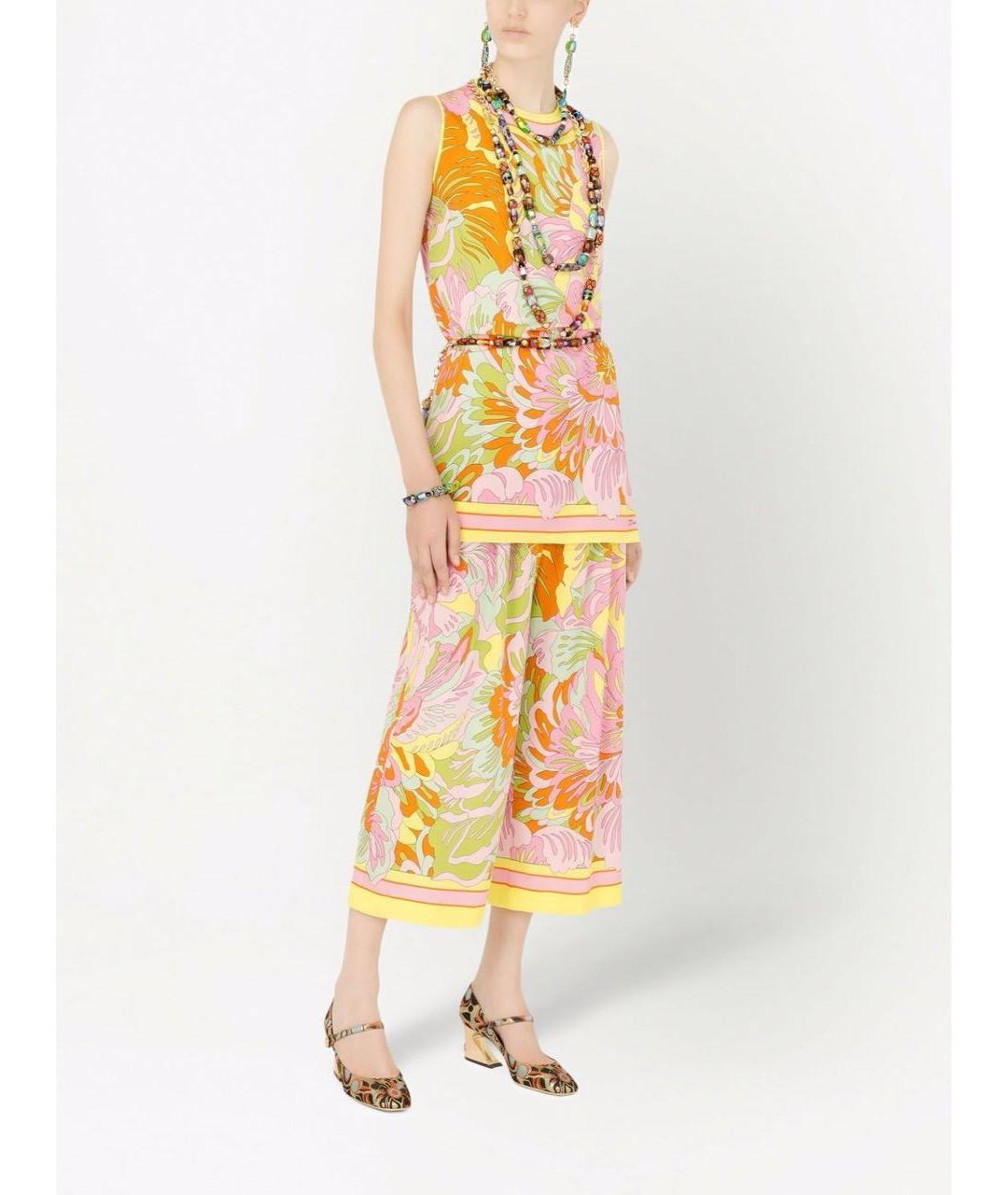DOLCE&GABBANA Мульти костюм с брюками, фото 3