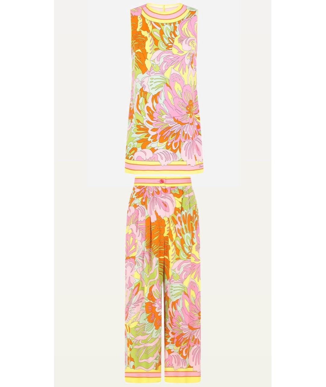 DOLCE&GABBANA Мульти костюм с брюками, фото 7