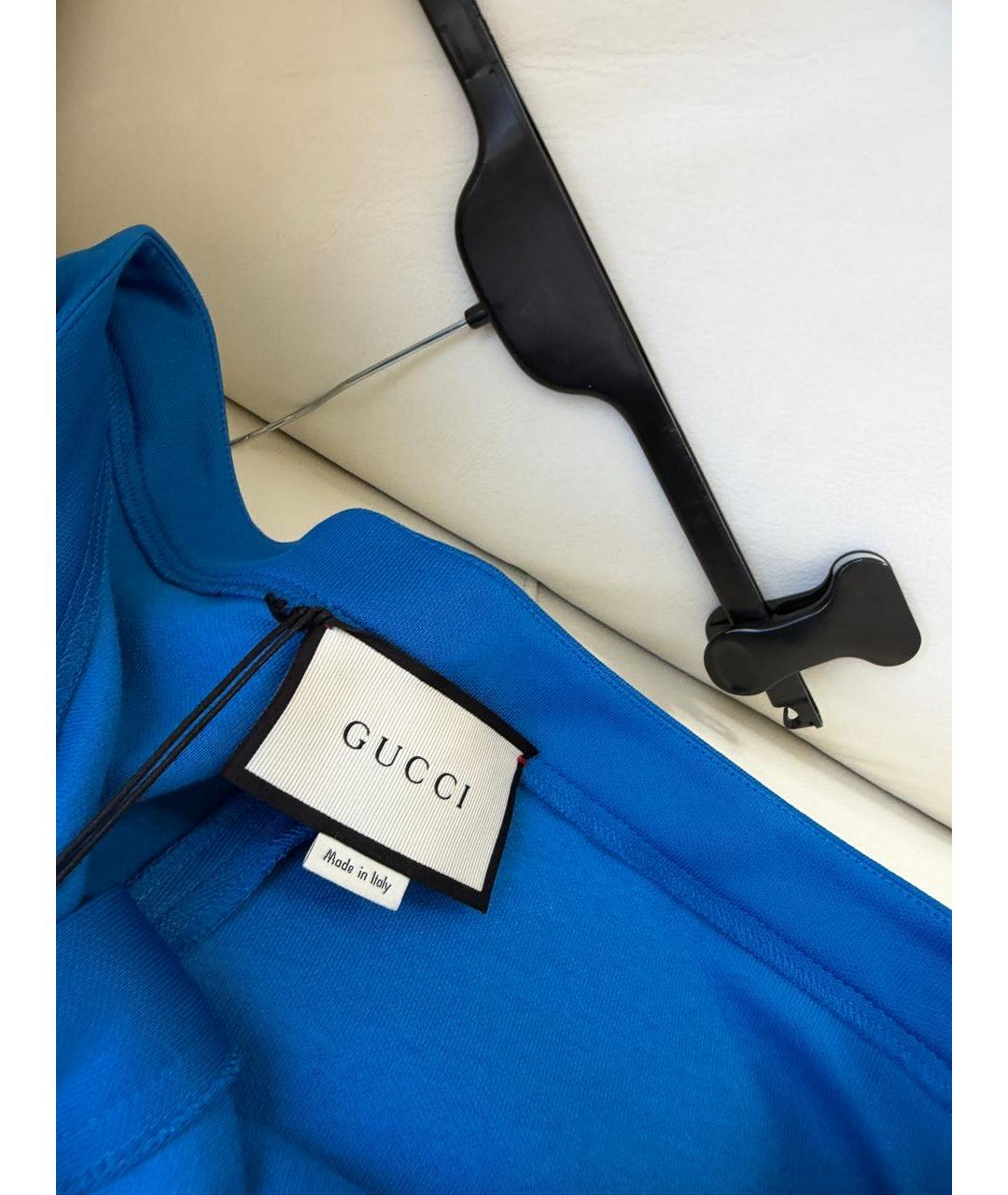 GUCCI Синие леггинсы и велосипедки, фото 3