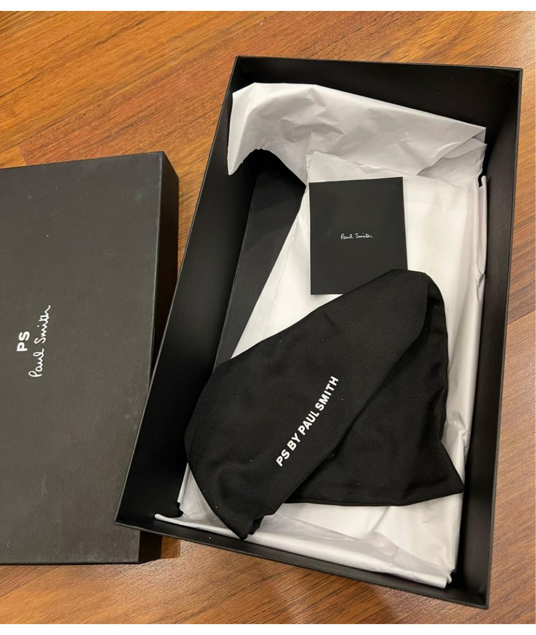 PAUL SMITH Синие замшевые туфли, фото 6