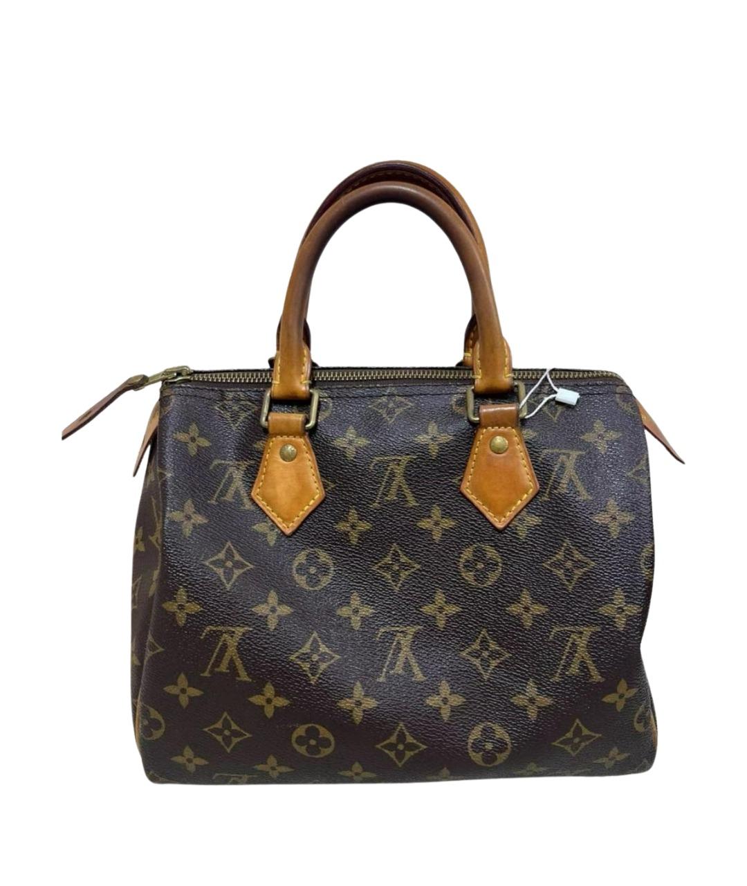 LOUIS VUITTON Коричневая сумка с короткими ручками, фото 1