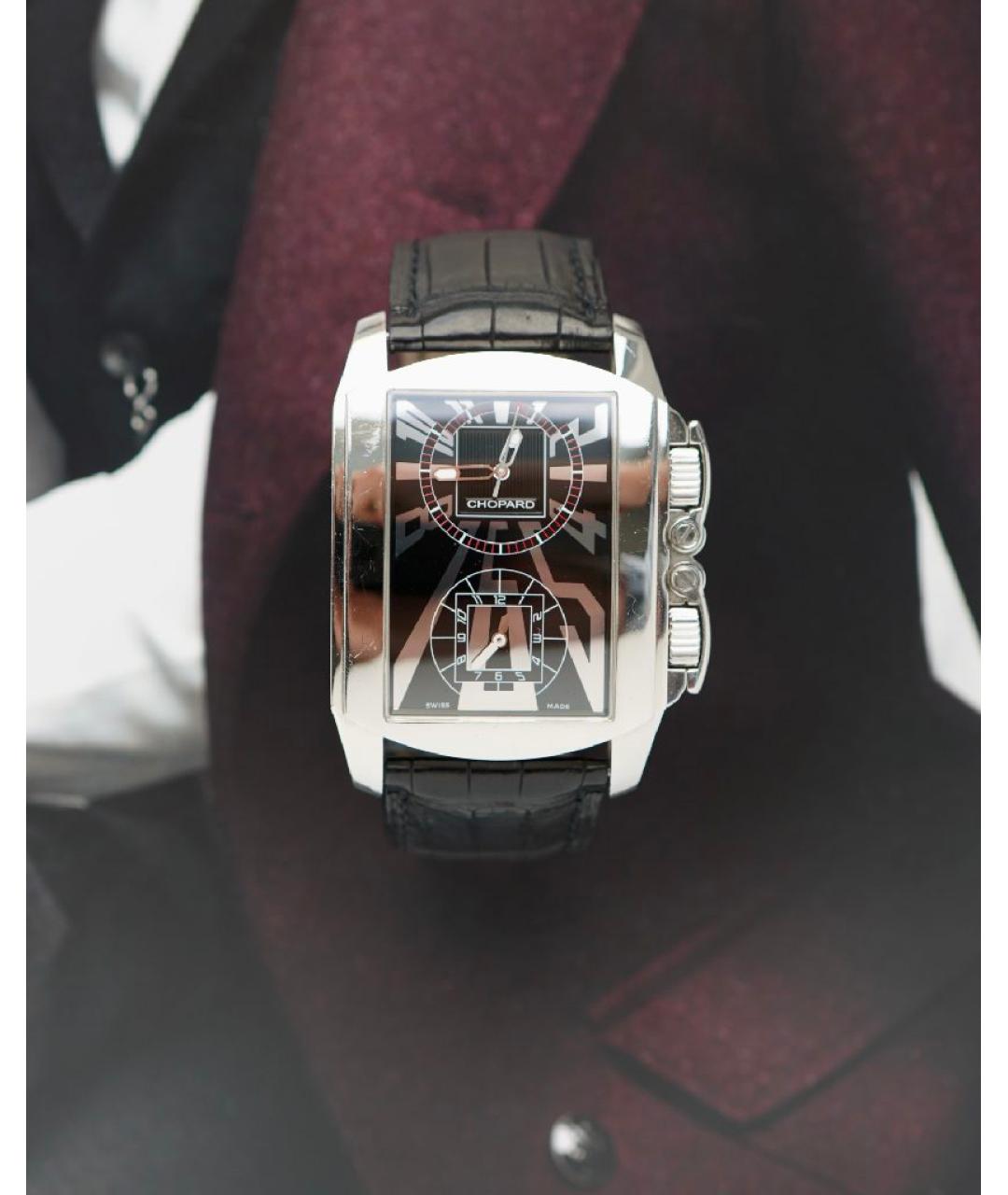CHOPARD Черные стальные часы, фото 7