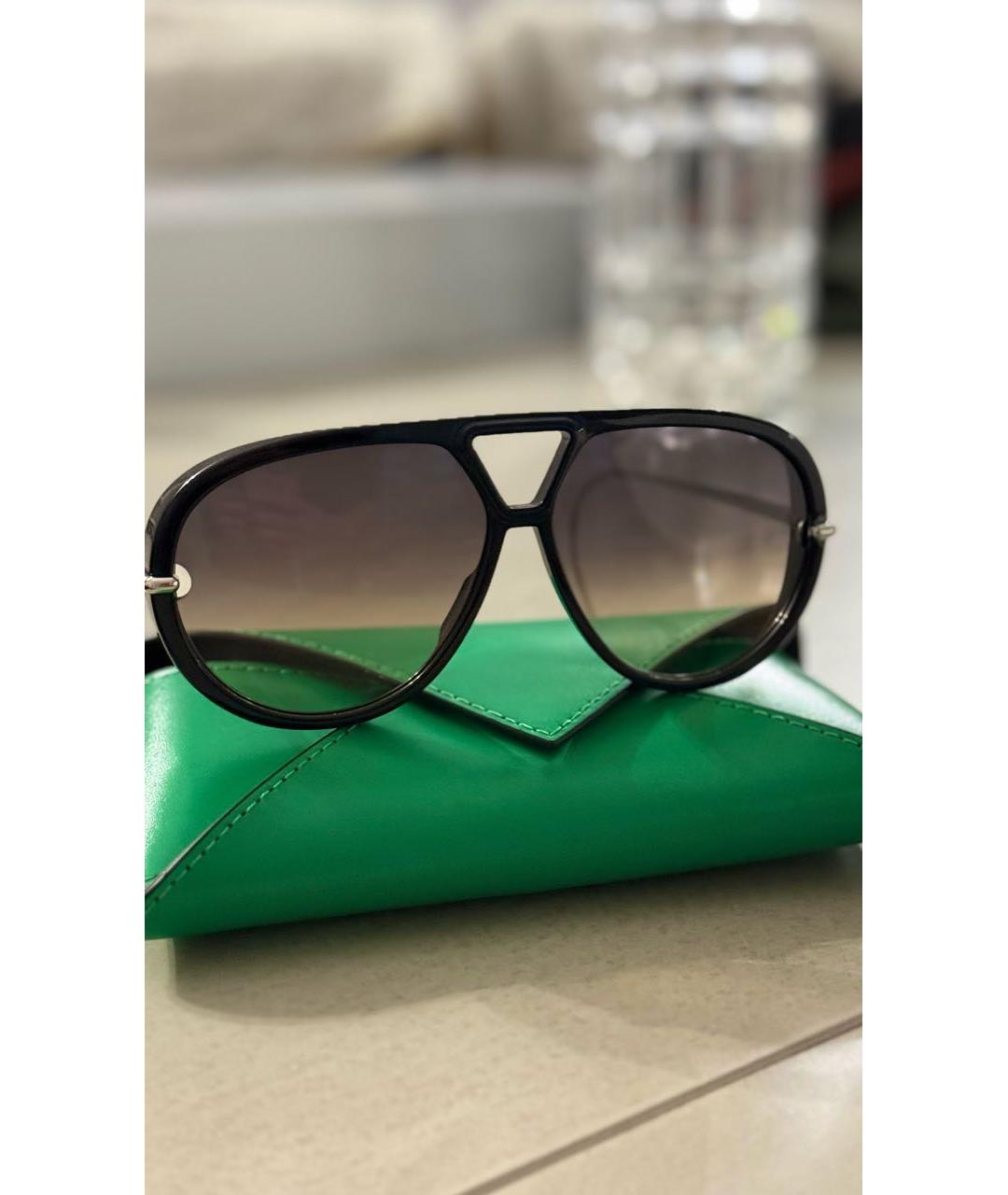 BOTTEGA VENETA Черные солнцезащитные очки, фото 3