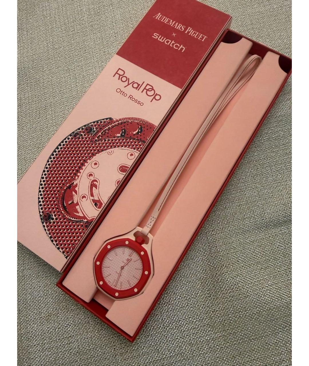 Swatch Розовые часы, фото 4