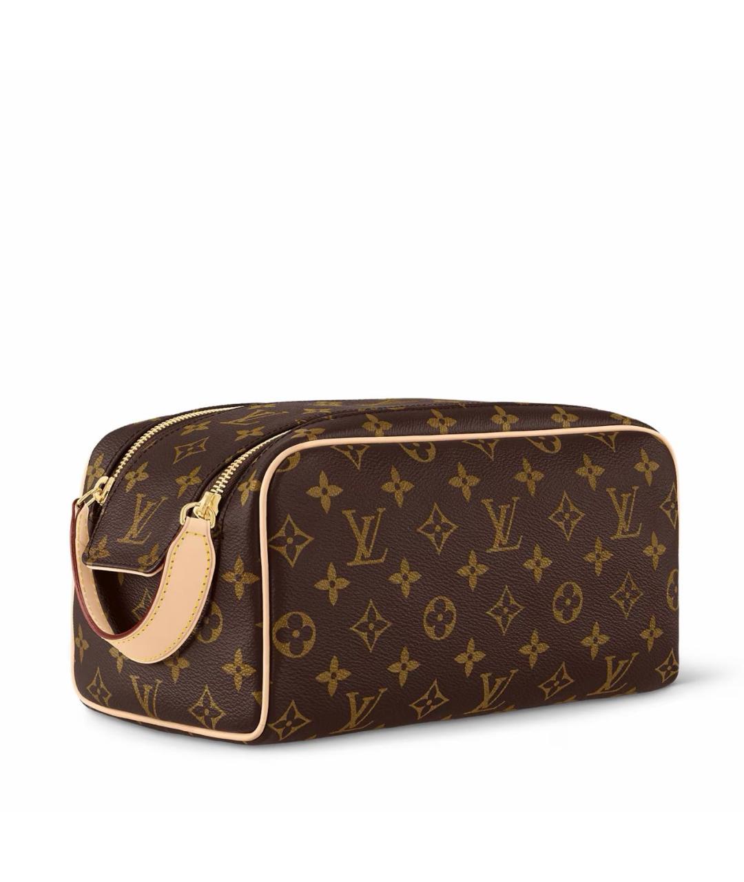 LOUIS VUITTON Коричневая косметичка, фото 1