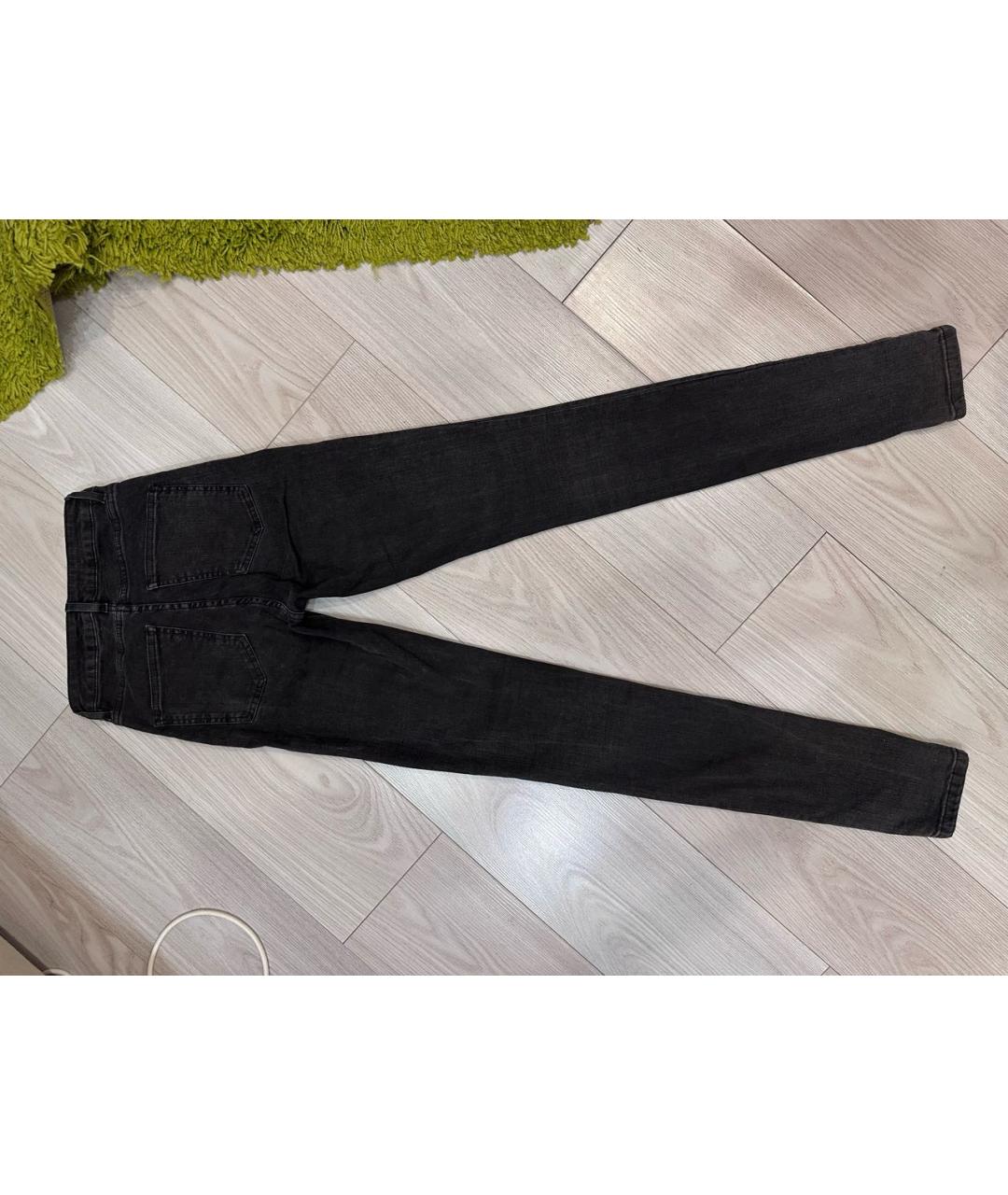 ACNE STUDIOS Черные хлопковые джинсы слим, фото 2