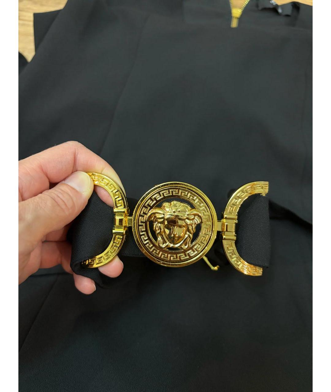 VERSACE Черное вечернее платье, фото 3