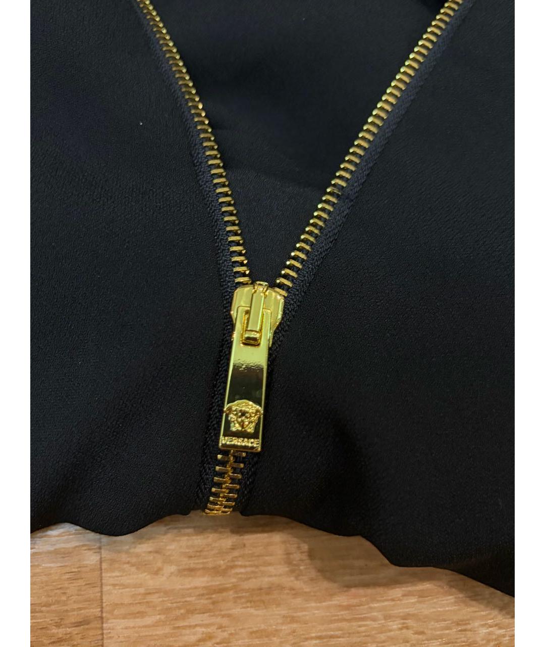 VERSACE Черное вечернее платье, фото 7