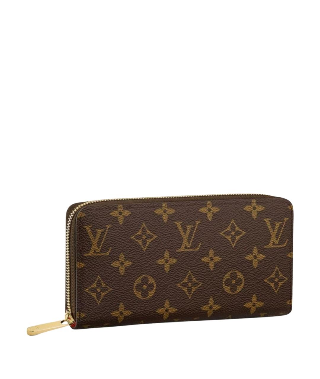 LOUIS VUITTON Коричневый кошелек, фото 1