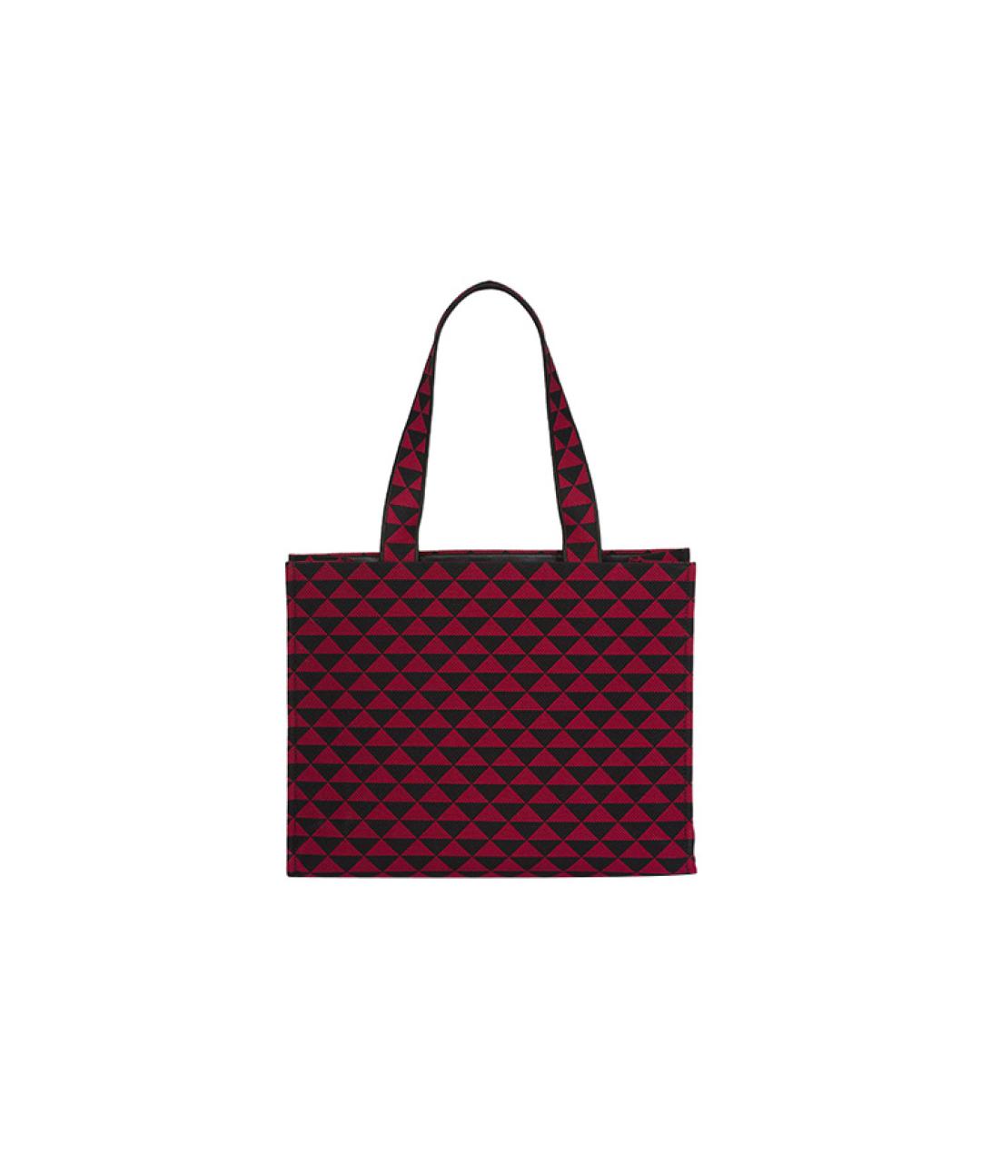 PRADA Красная сумка тоут, фото 3