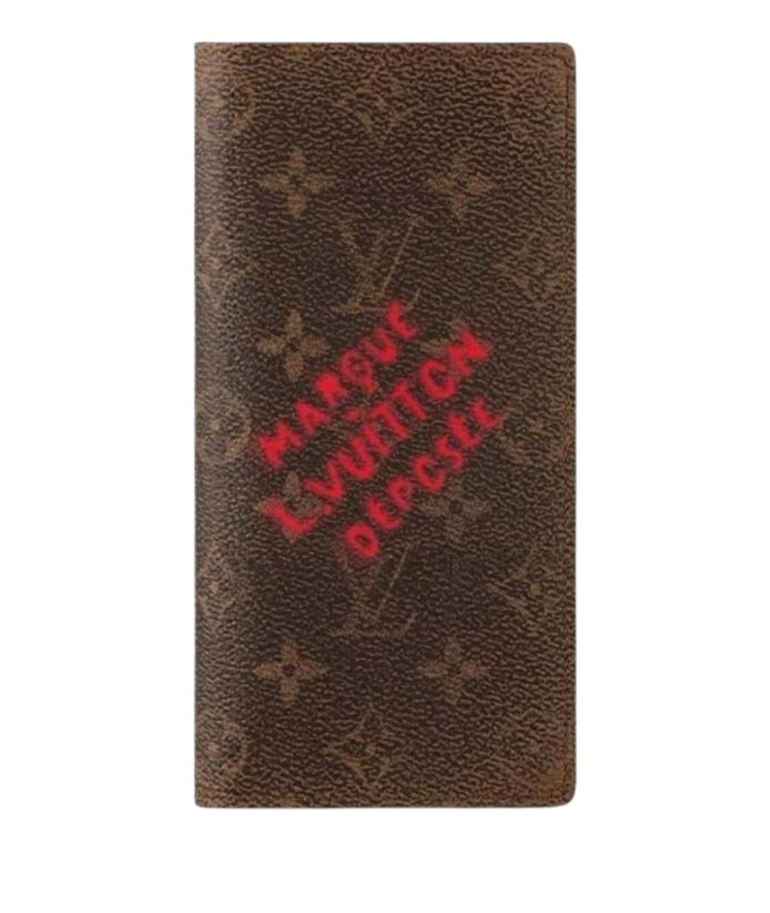 LOUIS VUITTON Коричневый кошелек, фото 1