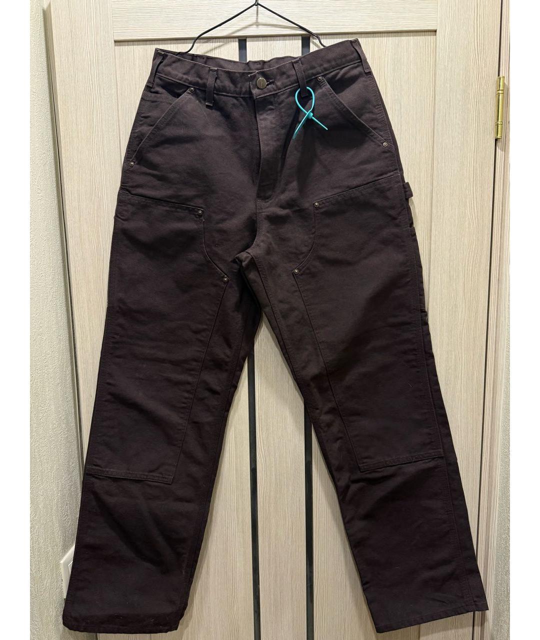CARHARTT Коричневые повседневные брюки, фото 5