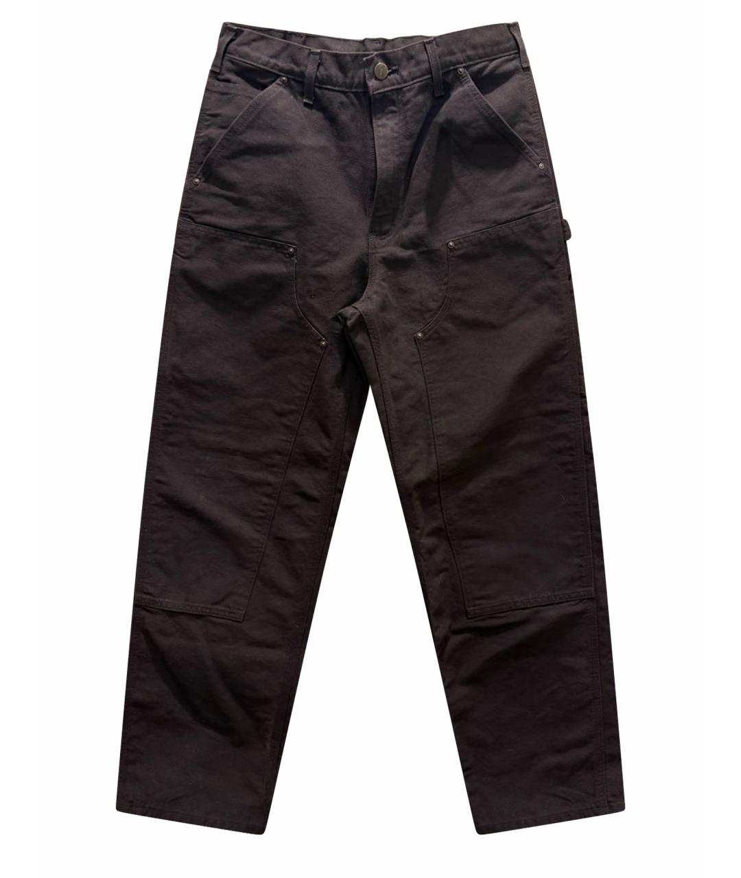 CARHARTT Коричневые повседневные брюки, фото 1