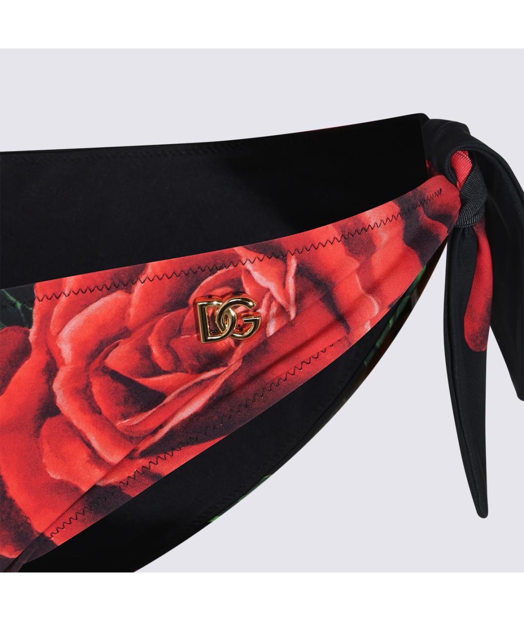 DOLCE&GABBANA Розовый полиамидовый купальник, фото 3