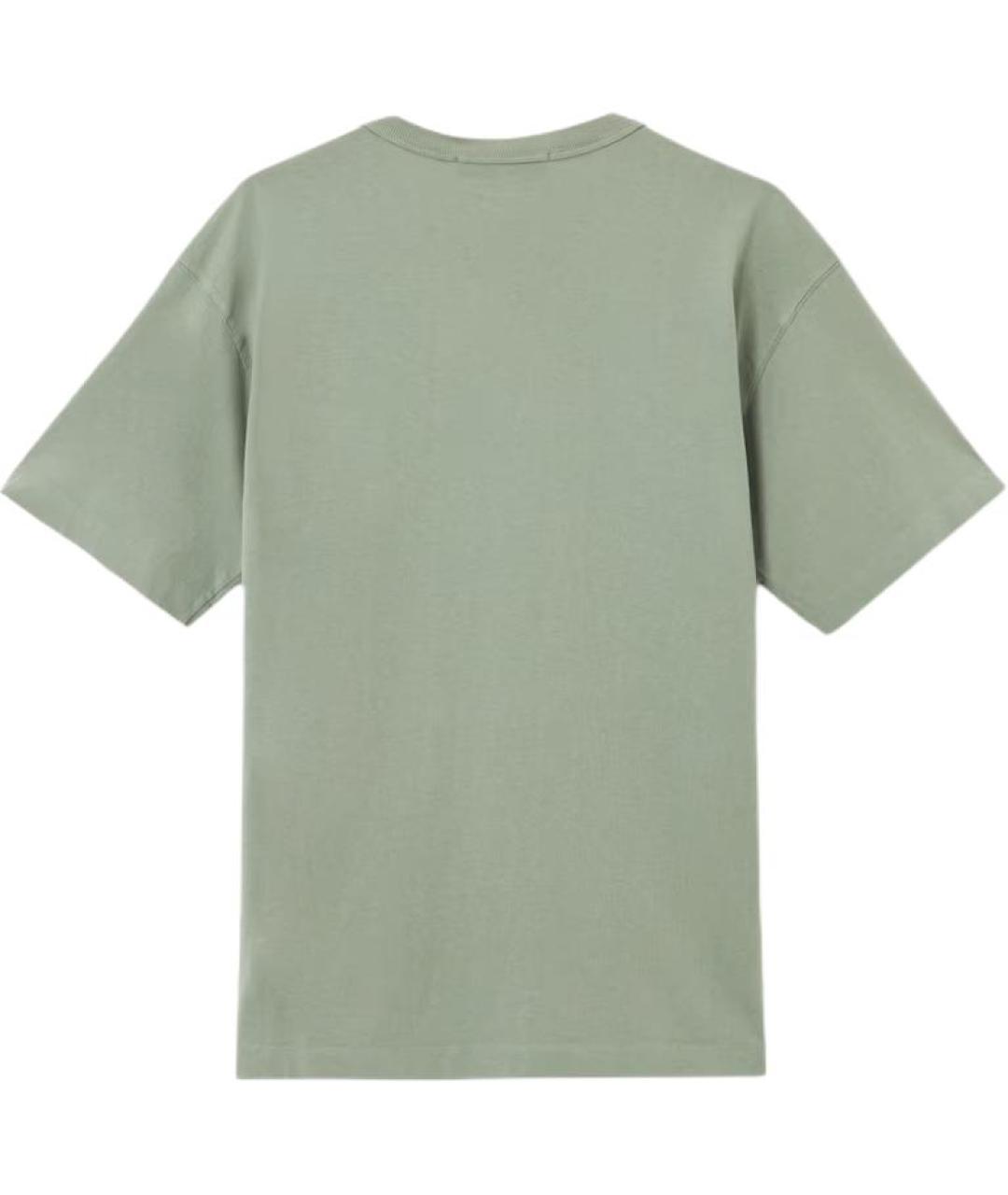 STONE ISLAND Зеленая футболка, фото 2