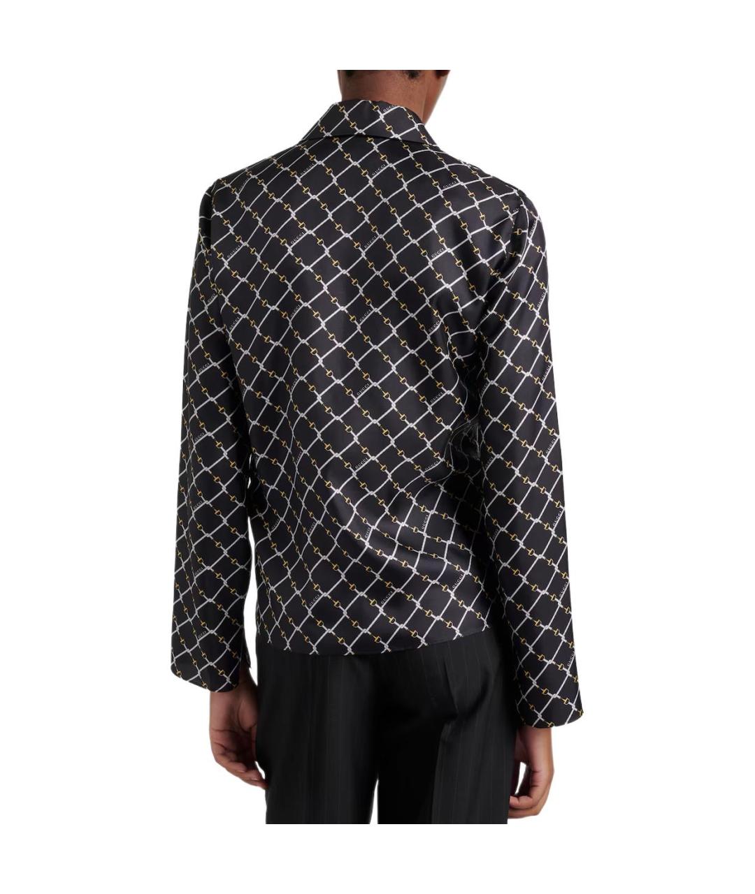 GUCCI Черная рубашка, фото 4