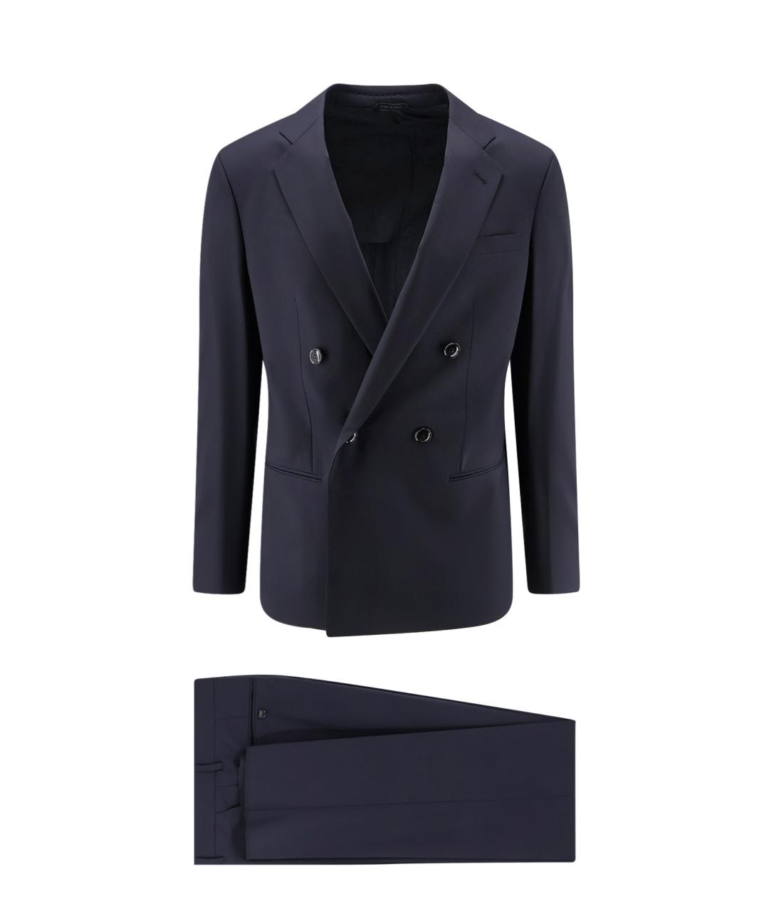 GIORGIO ARMANI Черный классический костюм, фото 1