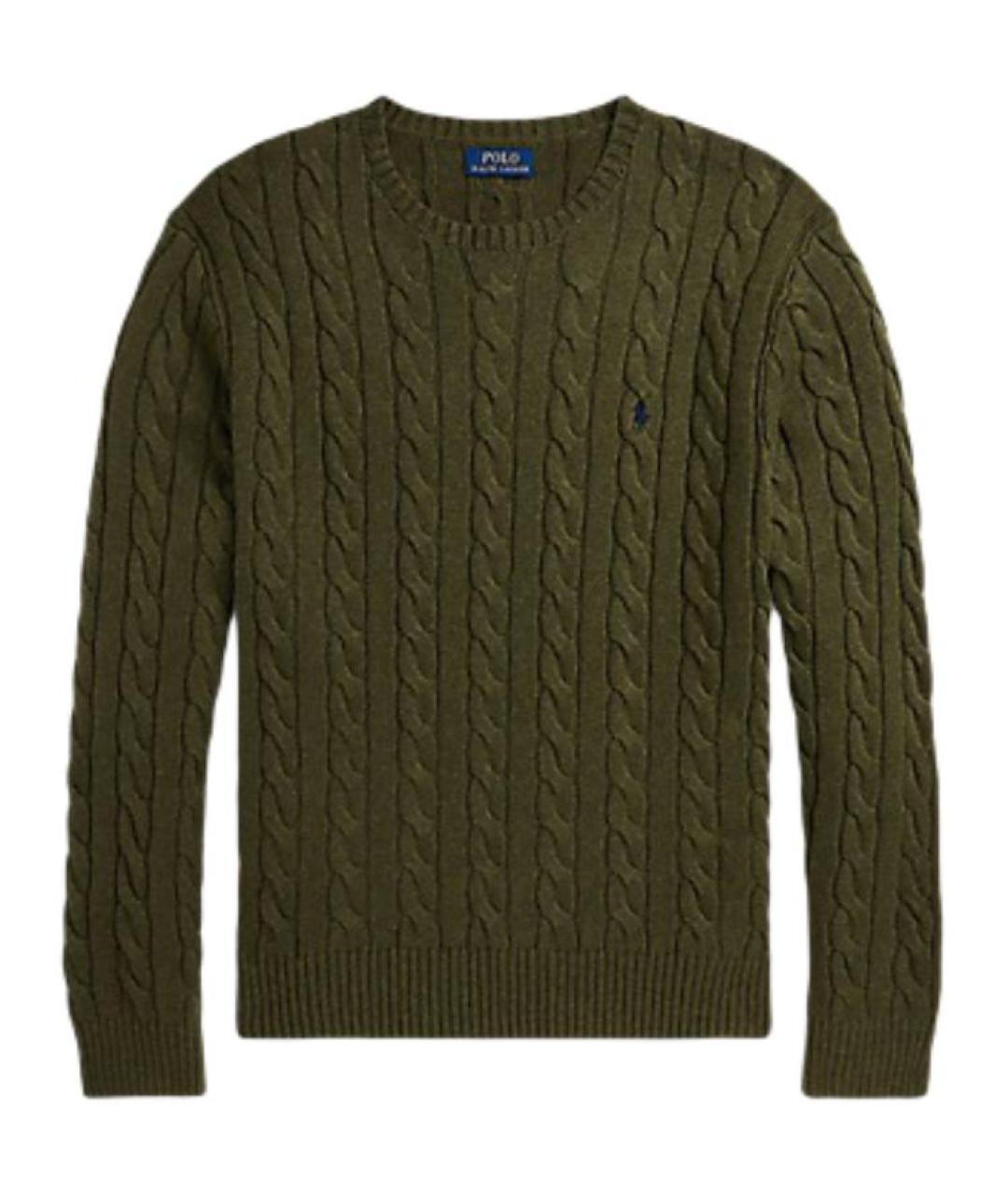 POLO RALPH LAUREN Зеленый джемпер / свитер, фото 1