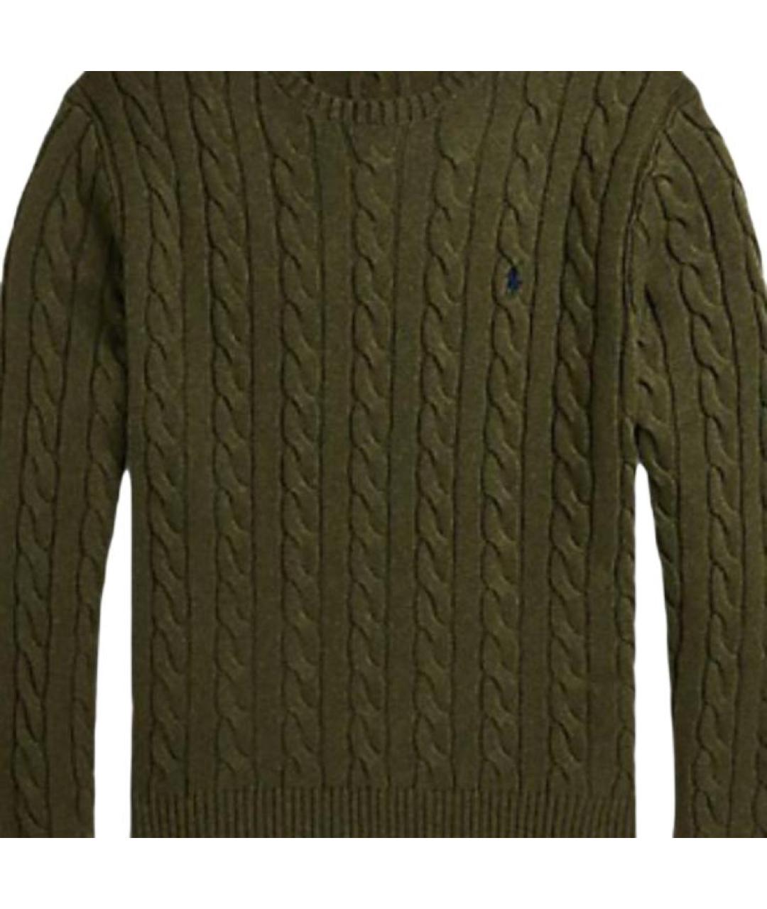 POLO RALPH LAUREN Зеленый джемпер / свитер, фото 2