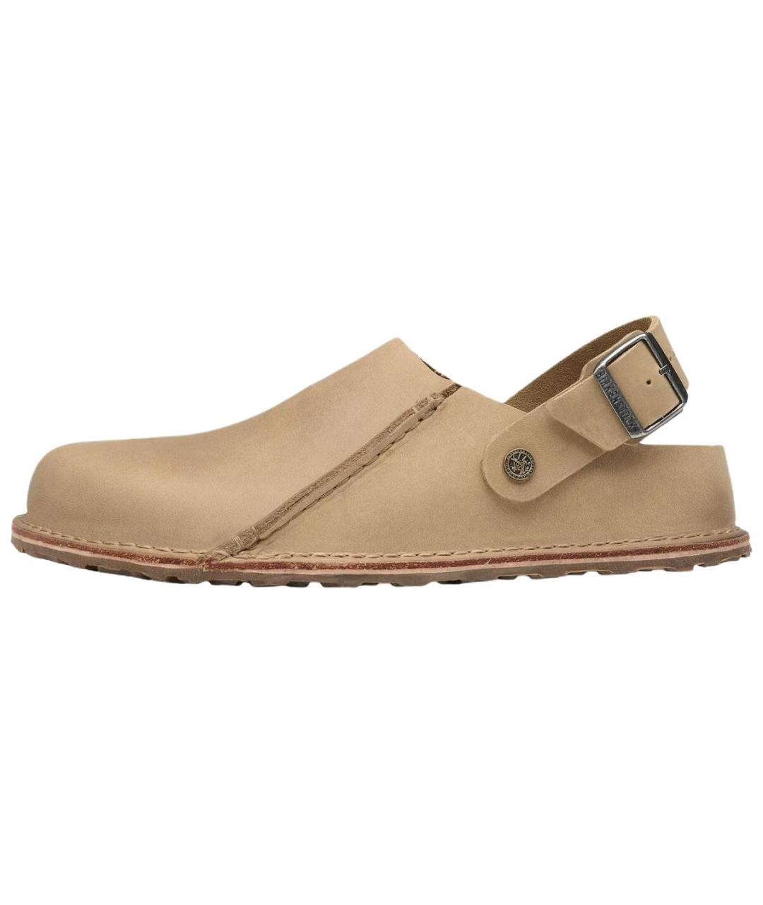 BIRKENSTOCK Коричневые замшевые мюли, фото 2
