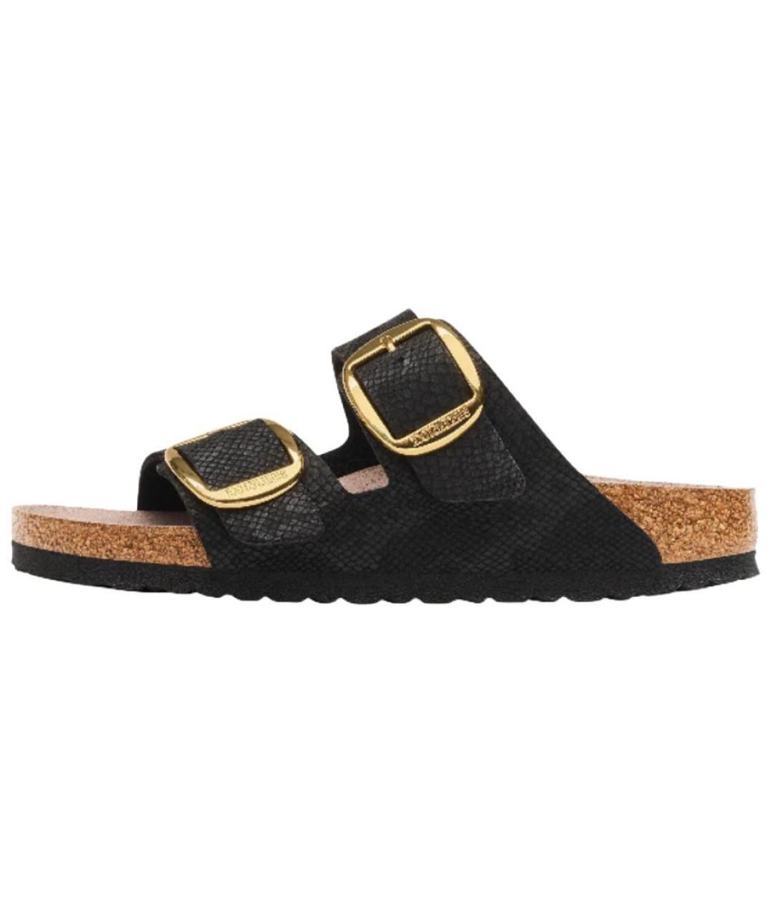 BIRKENSTOCK Черные сандалии, фото 2
