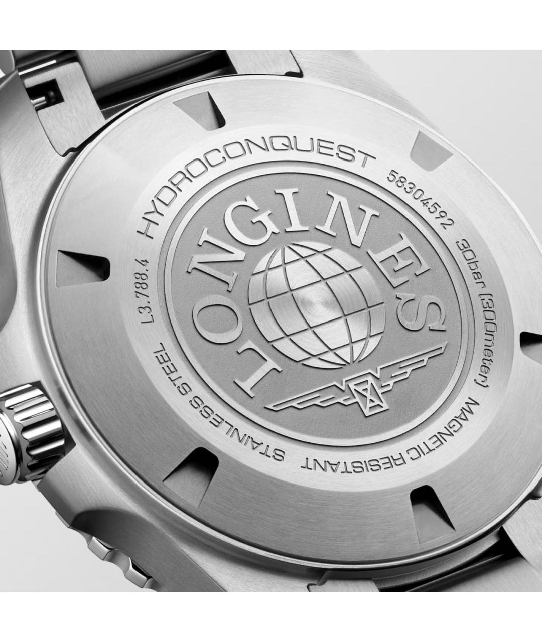 LONGINES Синие часы, фото 3