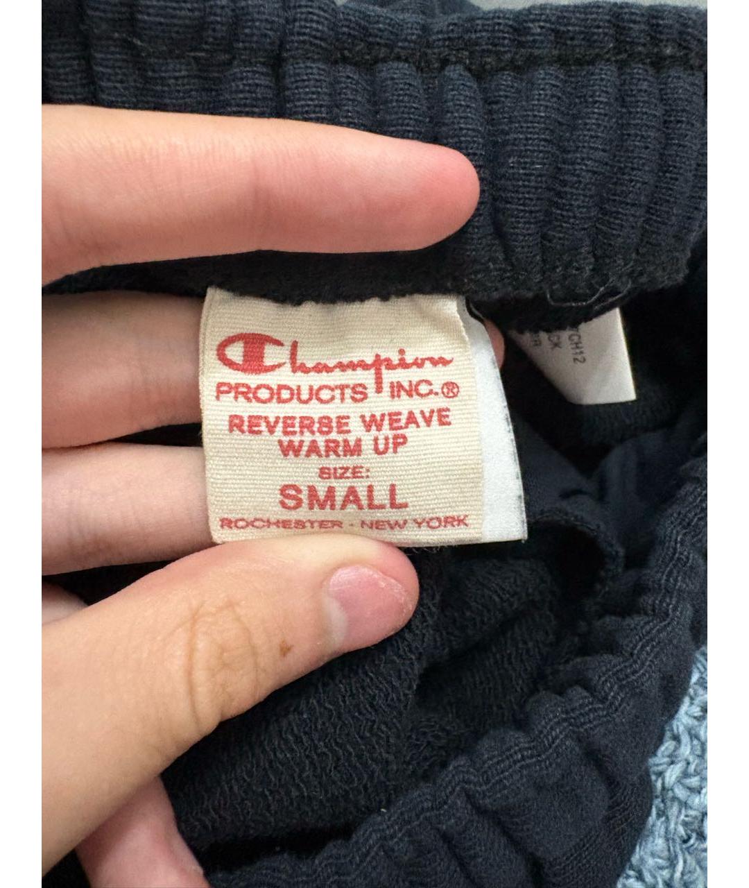 VETEMENTS Черные хлопковые повседневные брюки, фото 3