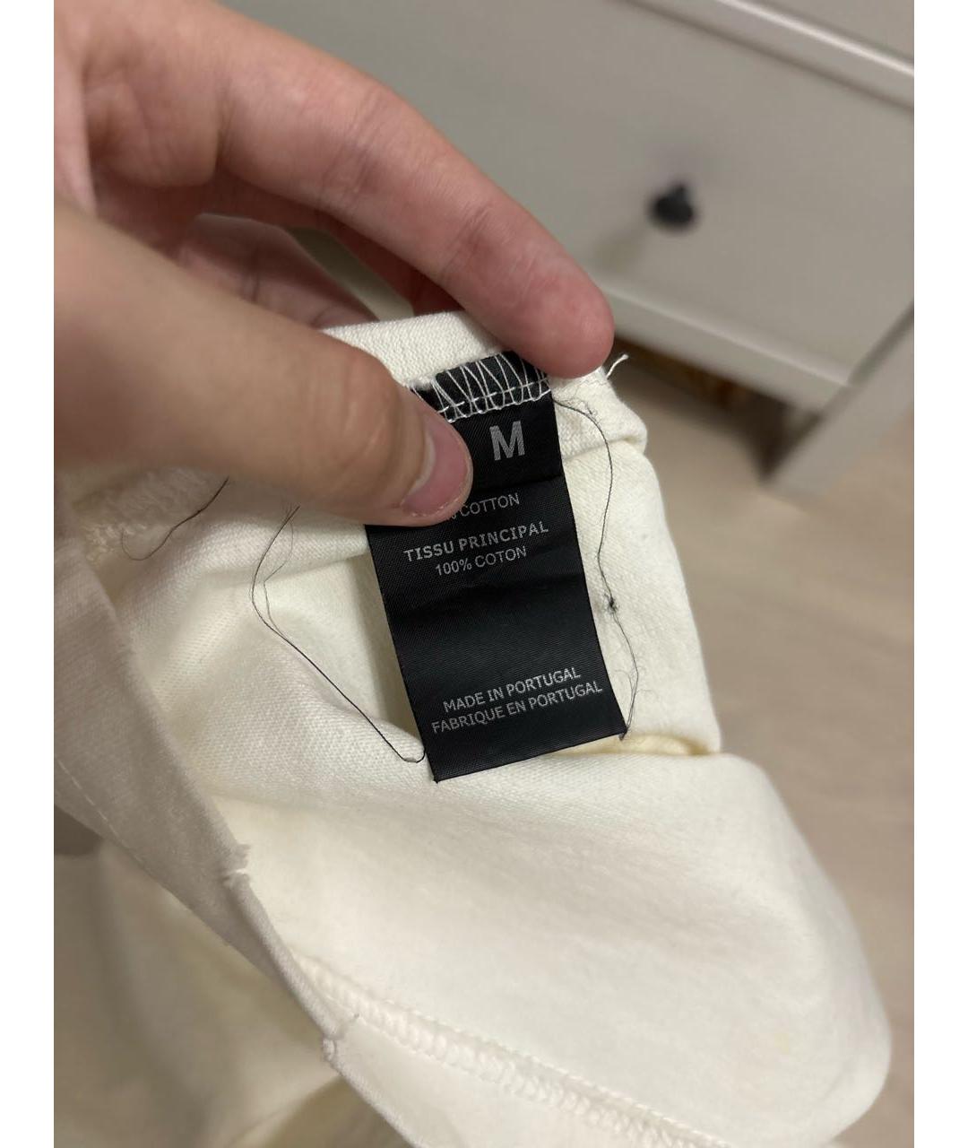 VETEMENTS Белая хлопковая футболка, фото 6