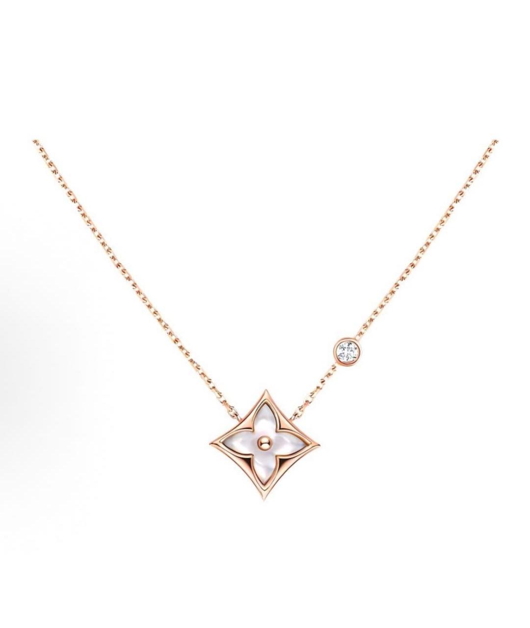 LOUIS VUITTON Золотое колье из розового золота, фото 5