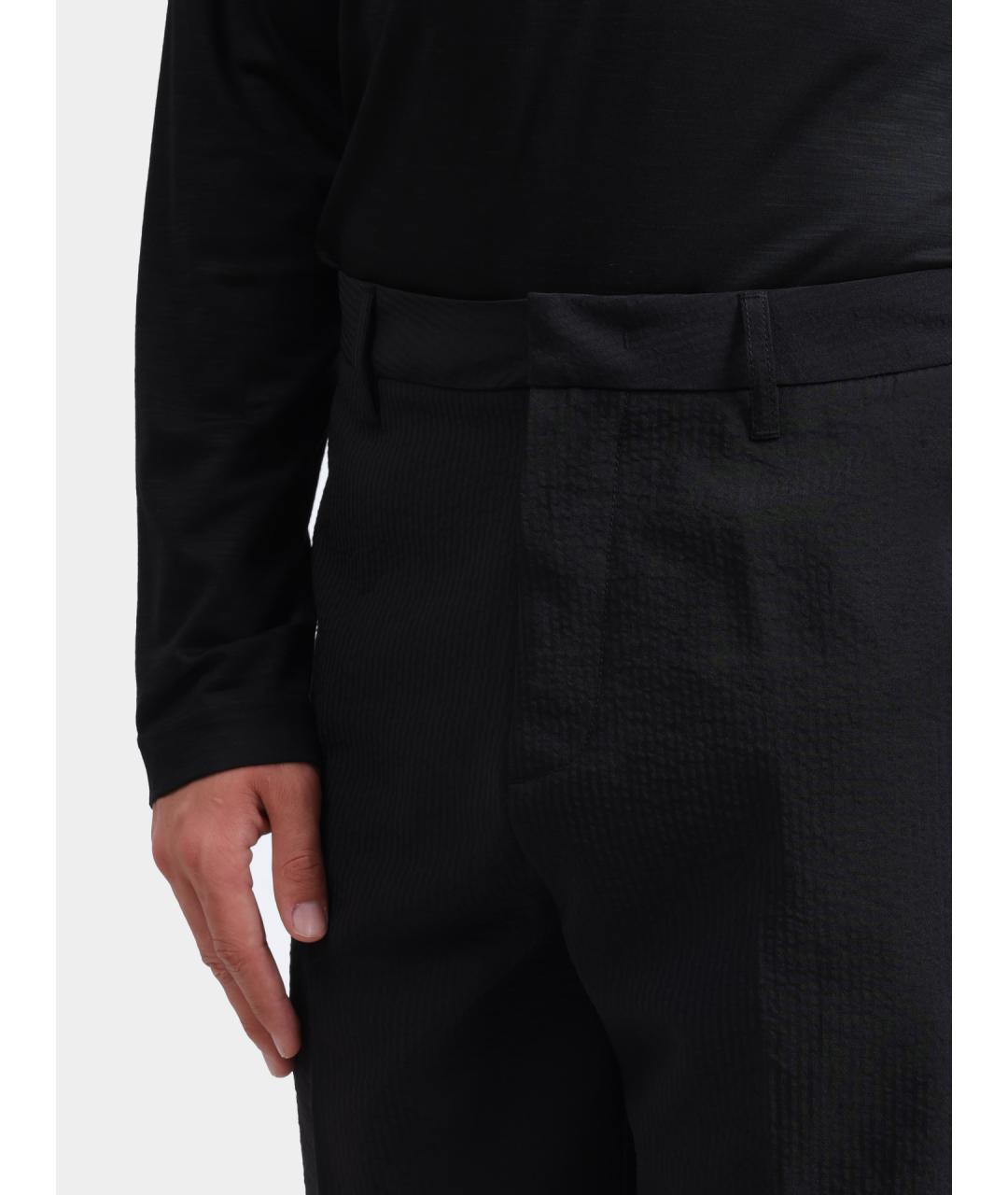 EMPORIO ARMANI Черные повседневные брюки, фото 4