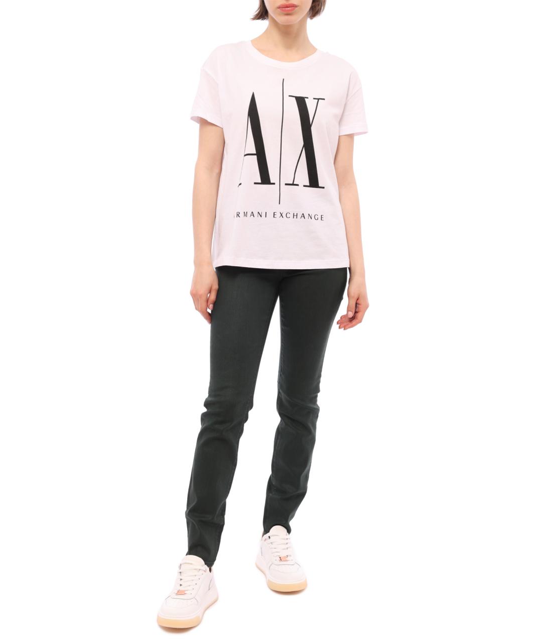 ARMANI EXCHANGE Черные прямые джинсы, фото 2